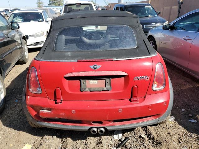 WMWRH335X6TF86786 - 2006 MINI COOPER S RED photo 6