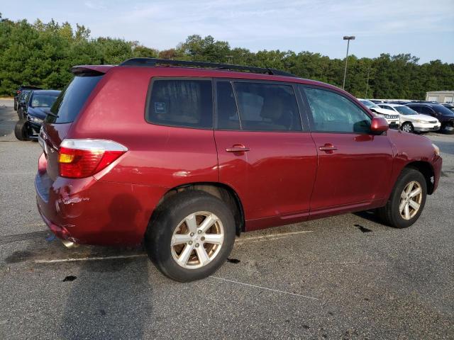 JTEES41A182036922 - 2008 TOYOTA HIGHLANDER RED photo 3