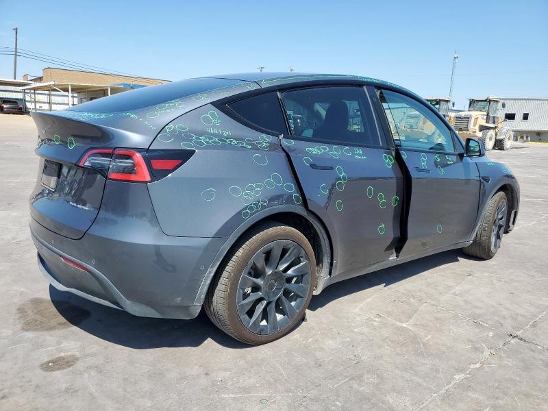 5YJYGDEE2MF080645 - 2021 TESLA MODEL Y Grau Foto 3