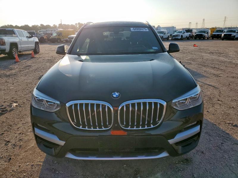 5UXTY3C08M9G70577 - 2021 BMW X3 SDRIVE30I BLACK photo 5