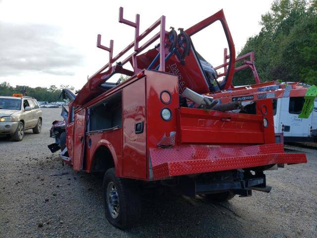 1GBHC43KX9E130877 - 2009 CHEVROLET SILVERADO RED photo 3