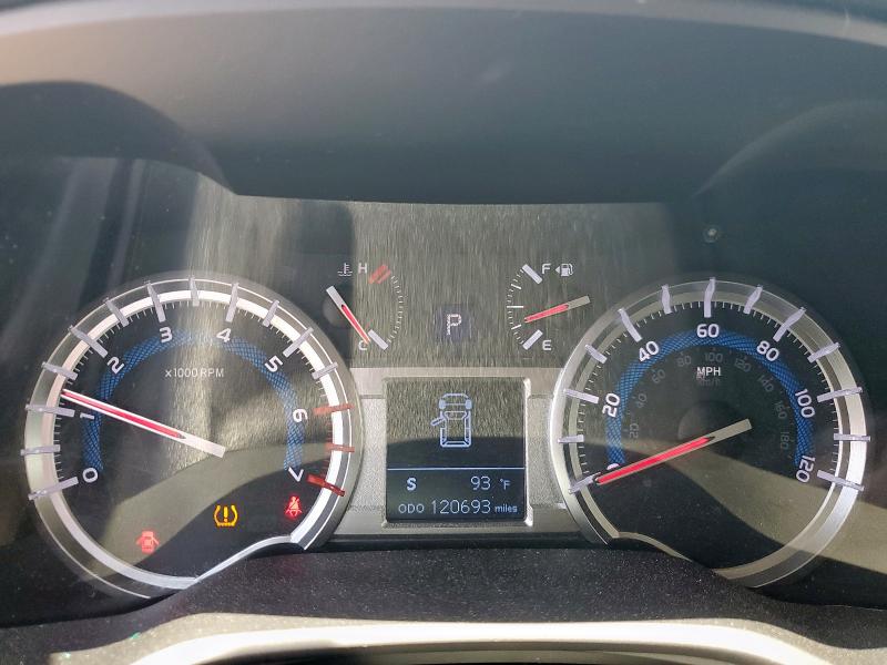 JTEZU5JR0J5181526 - 2018 TOYOTA 4RUNNER SR5 ნაცრისფერი ფოტო 9