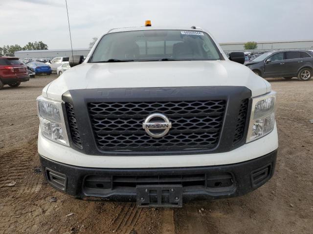 1N6AA1EJ9KN501481 - 2019 NISSAN TITAN S WHITE photo 5