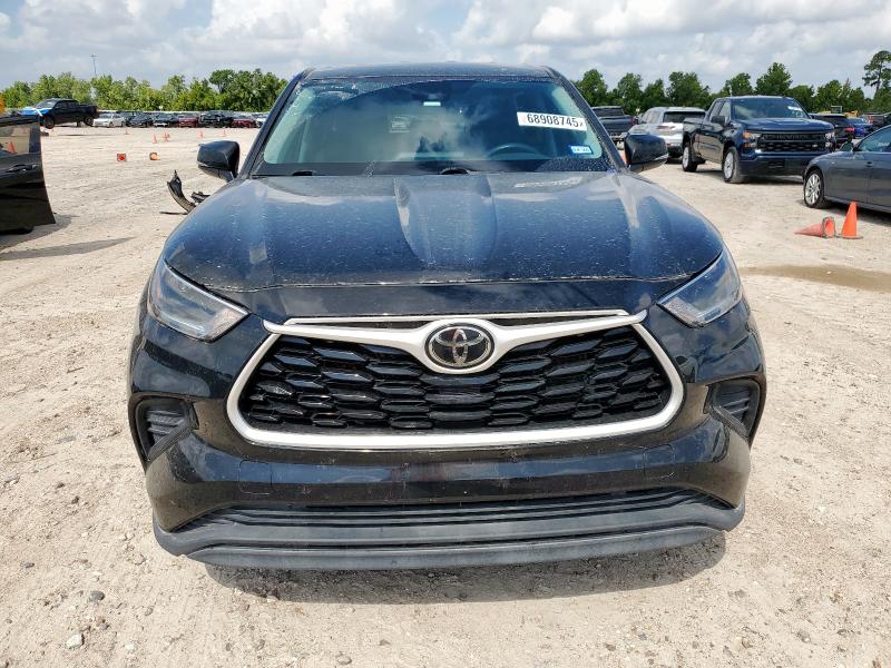 5TDCZRAH5MS529927 - 2021 TOYOTA HIGHLANDER L أسود صورة 5