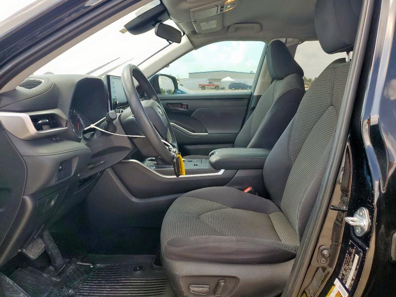 5TDCZRAH5MS529927 - 2021 TOYOTA HIGHLANDER L أسود صورة 7