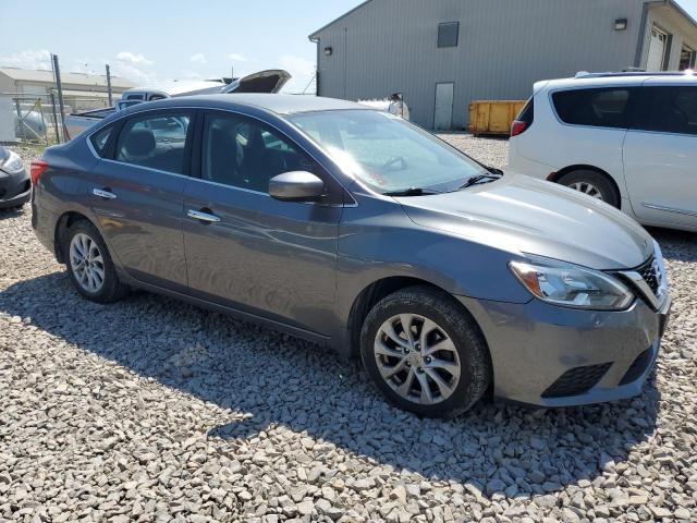 3N1AB7AP6JY220871 - 2018 NISSAN SENTRA S GRAY photo 4
