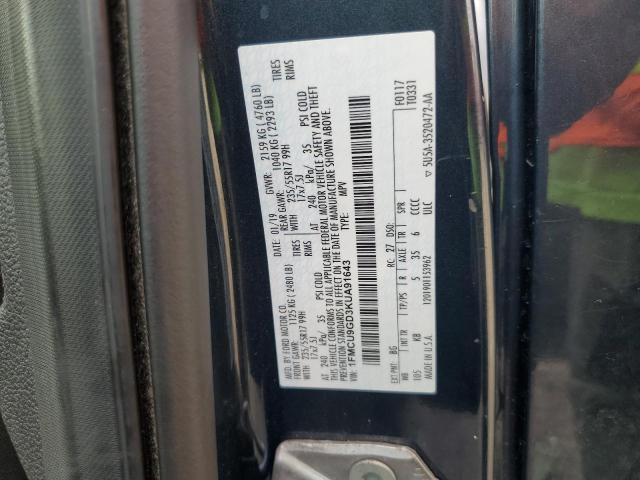 1FMCU9GD3KUA91643 - 2019 FORD ESCAPE SE Grau Foto 14