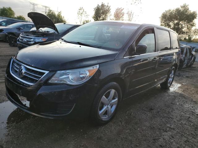 2V8HW34129R517619 - 2009 VOLKSWAGEN ROUTAN SE BLACK photo 1