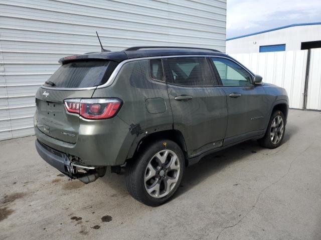 3C4NJDCB3JT245516 - 2018 JEEP COMPASS LIMITED GREEN photo 3