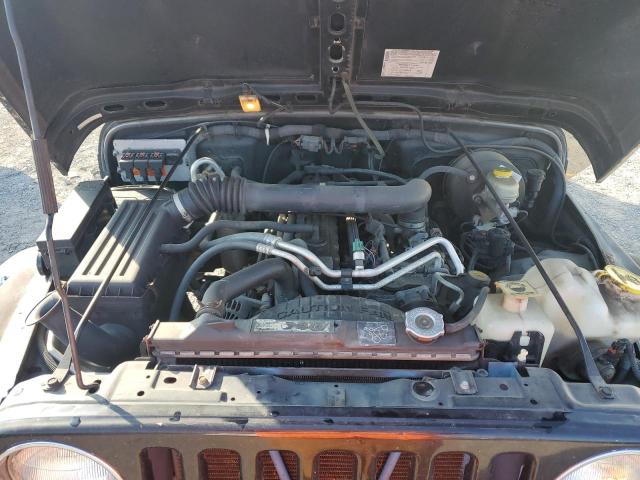 1J4FA39S65P385537 - 2005 JEEP WRANGLER X შავი ფოტო 12