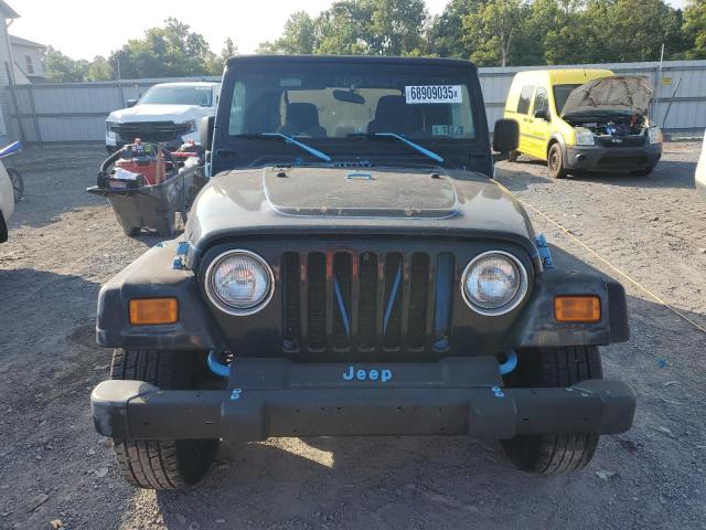 1J4FA39S65P385537 - 2005 JEEP WRANGLER X შავი ფოტო 5