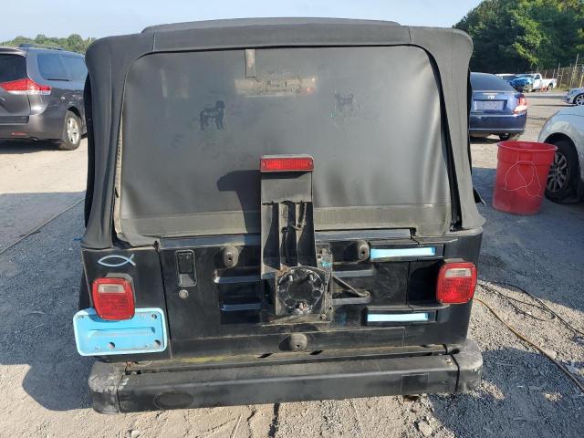 1J4FA39S65P385537 - 2005 JEEP WRANGLER X შავი ფოტო 6