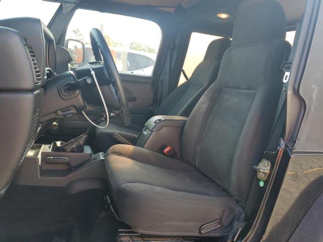 1J4FA39S65P385537 - 2005 JEEP WRANGLER X შავი ფოტო 7