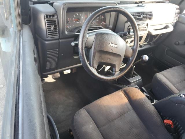 1J4FA39S65P385537 - 2005 JEEP WRANGLER X შავი ფოტო 8