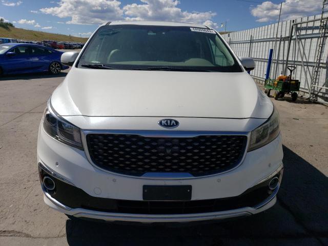 KNDME5C19F6038868 - 2015 KIA SEDONA SXL WHITE photo 5