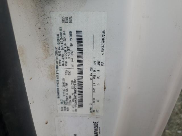 1FD0X5HT6NEC29103 - 2022 FORD F550 SUPER DUTY 白色 照片 10
