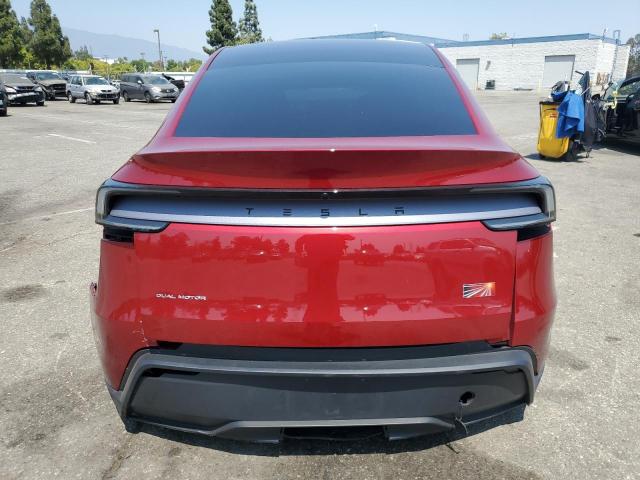 7SAYGDEE3TF326653 - 2026 TESLA MODEL Y წითელი ფოტო 6