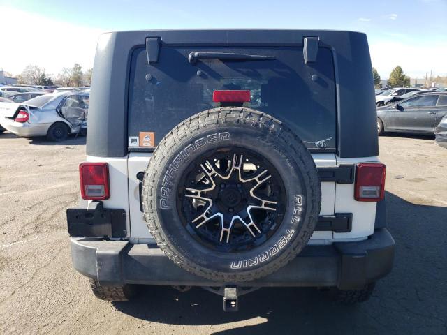 1J4GA39148L522742 - 2008 JEEP WRANGLER U X WHITE photo 6