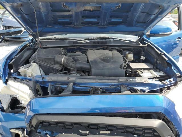 5TFAZ5CN6GX005364 - 2016 TOYOTA TACOMA DOUBLE CAB BLUE photo 11