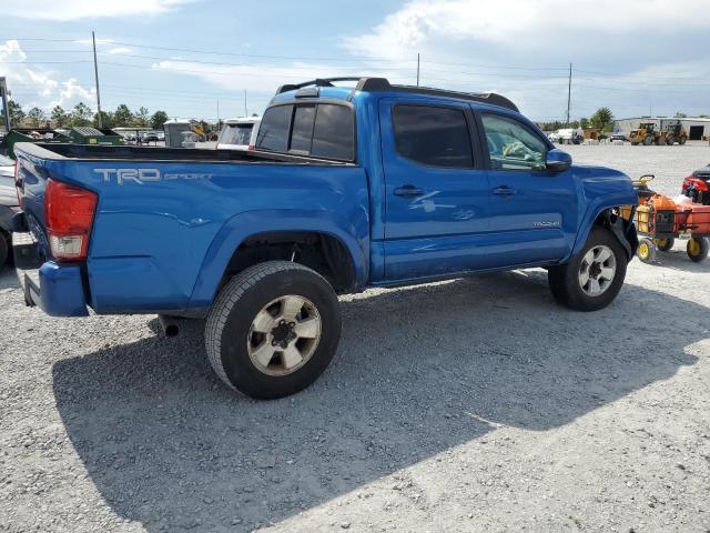 5TFAZ5CN6GX005364 - 2016 TOYOTA TACOMA DOUBLE CAB BLUE photo 3