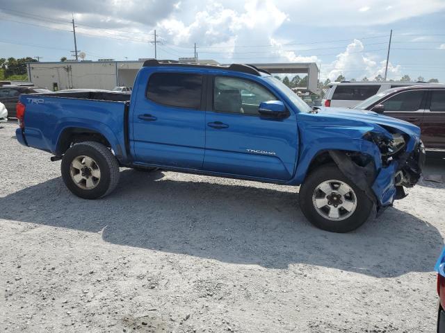 5TFAZ5CN6GX005364 - 2016 TOYOTA TACOMA DOUBLE CAB BLUE photo 4