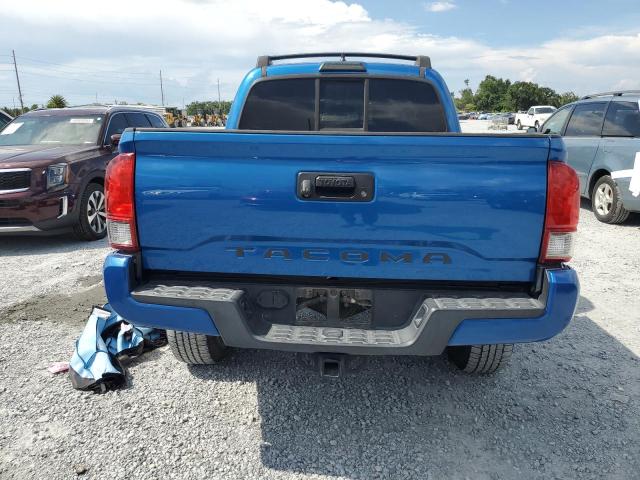 5TFAZ5CN6GX005364 - 2016 TOYOTA TACOMA DOUBLE CAB BLUE photo 6