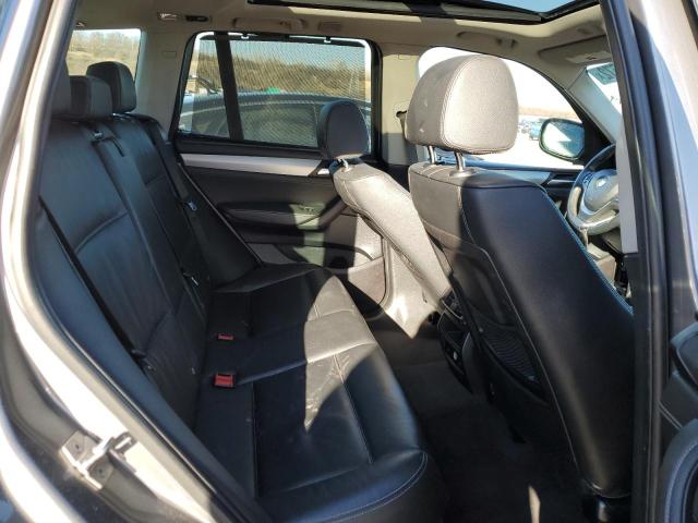 5UXWX7C54BLT78635 - 2011 BMW X3 XDRIVE35I Сұр фото 11