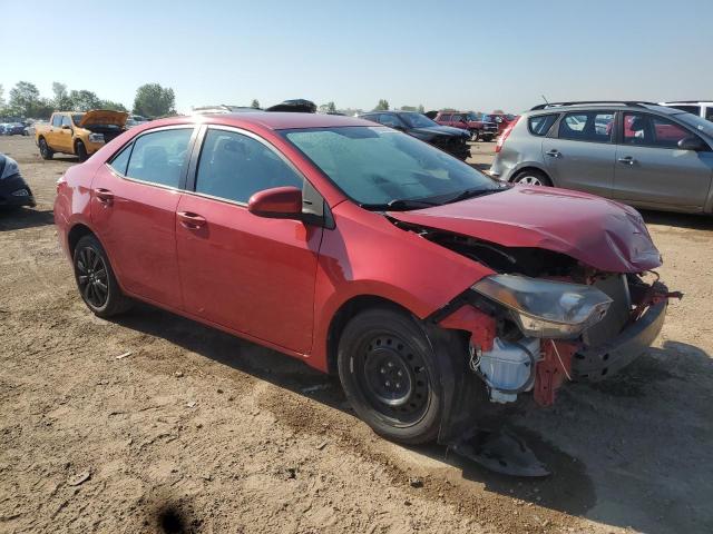 2T1BURHE2FC359849 - 2015 TOYOTA COROLLA L 红色 照片 4