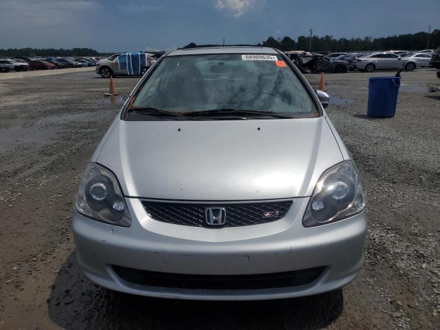 SHHEP33544U501165 - 2004 HONDA CIVIC SI SILVER photo 5