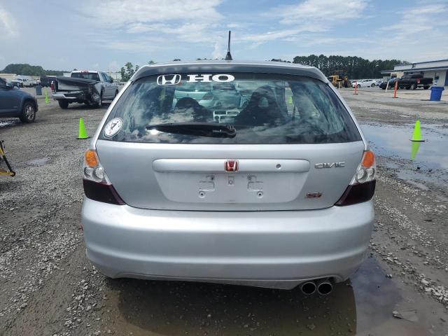 SHHEP33544U501165 - 2004 HONDA CIVIC SI SILVER photo 6