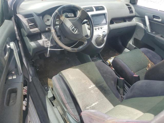 SHHEP33544U501165 - 2004 HONDA CIVIC SI SILVER photo 8