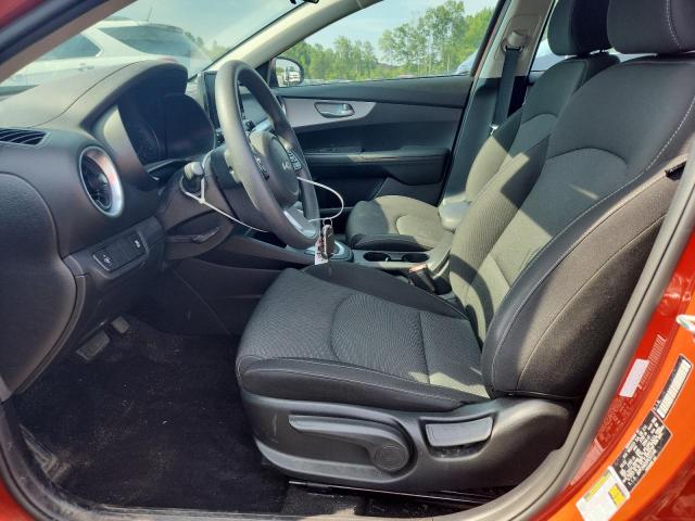 3KPF24AD3PE551246 - 2023 KIA FORTE LX ORANGE photo 7