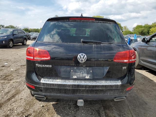 WVGEF9BP1DD005480 - 2013 VOLKSWAGEN TOUAREG V6 BLACK photo 6