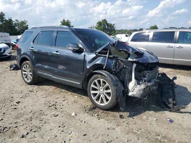 1FM5K8F83HGE40997 - 2017 FORD EXPLORER LIMITED შავი ფოტო 4