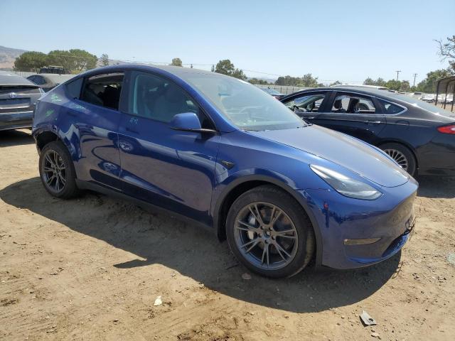 7SAYGDEE0RF203854 - 2024 TESLA MODEL Y 蓝色 照片 4