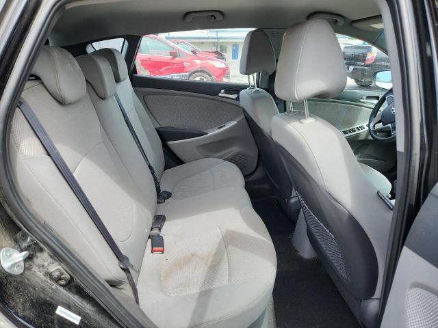 KMHCT5AE5DU134170 - 2013 HYUNDAI ACCENT GLS შავი ფოტო 10