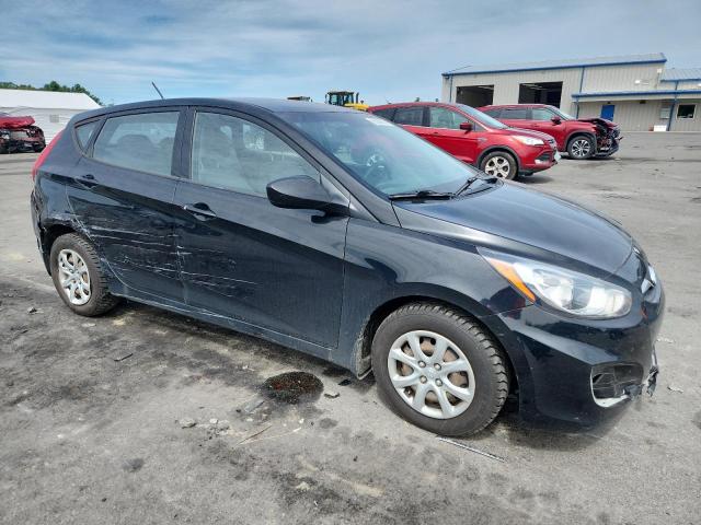 KMHCT5AE5DU134170 - 2013 HYUNDAI ACCENT GLS შავი ფოტო 4