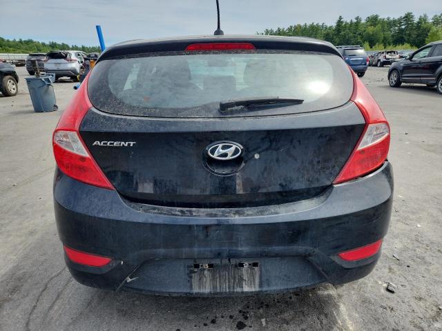 KMHCT5AE5DU134170 - 2013 HYUNDAI ACCENT GLS შავი ფოტო 6