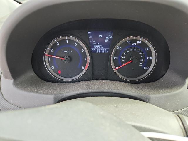 KMHCT5AE5DU134170 - 2013 HYUNDAI ACCENT GLS შავი ფოტო 9