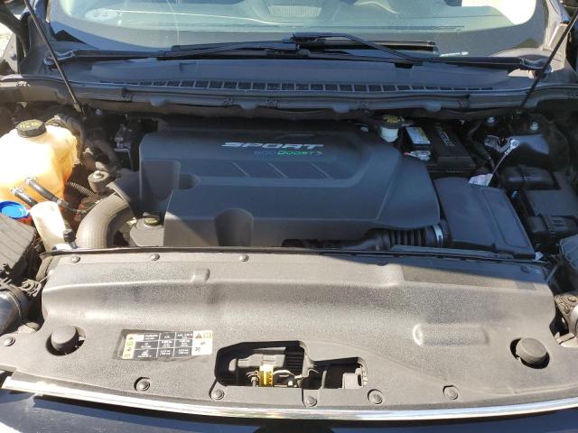 2FMPK4AP3GBC07644 - 2016 FORD EDGE SPORT Negro foto 12