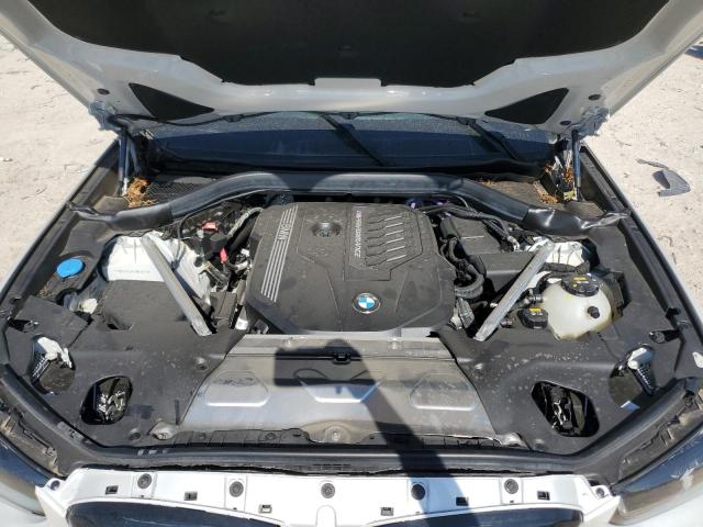 5UX83DP09P9N51877 - 2023 BMW X3 M40I WHITE photo 11