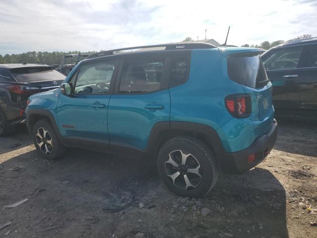 ZACNJBC18LPL42083 - 2020 JEEP RENEGADE TRAILHAWK TEAL photo 2