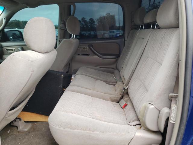 5TBDT44196S511949 - 2006 TOYOTA TUNDRA DOUBLE CAB SR5 BLUE photo 10