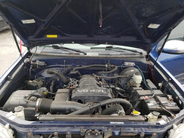 5TBDT44196S511949 - 2006 TOYOTA TUNDRA DOUBLE CAB SR5 BLUE photo 11