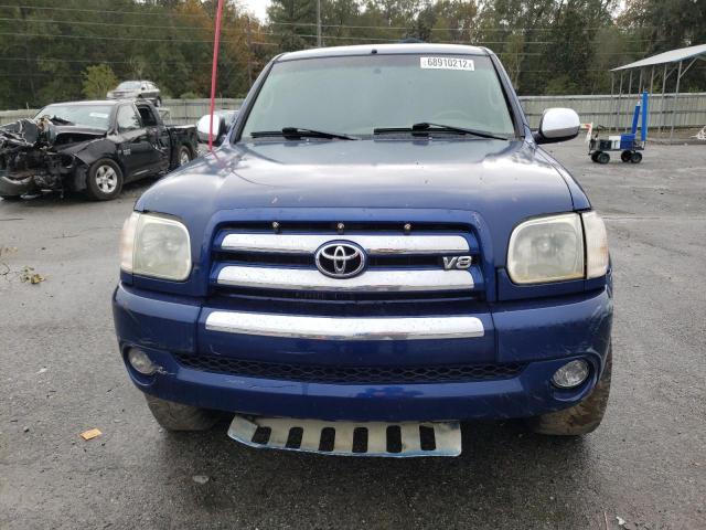 5TBDT44196S511949 - 2006 TOYOTA TUNDRA DOUBLE CAB SR5 BLUE photo 5