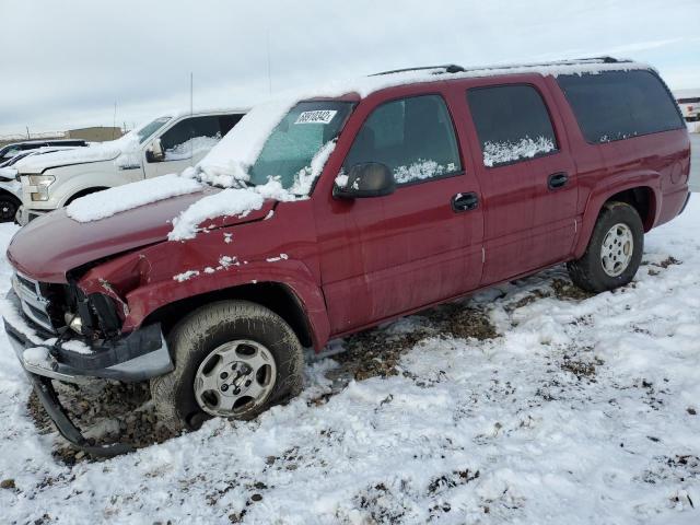 3GNFK16Z06G226051 - 2006 CHEVROLET SUBURBAN K RED photo 1