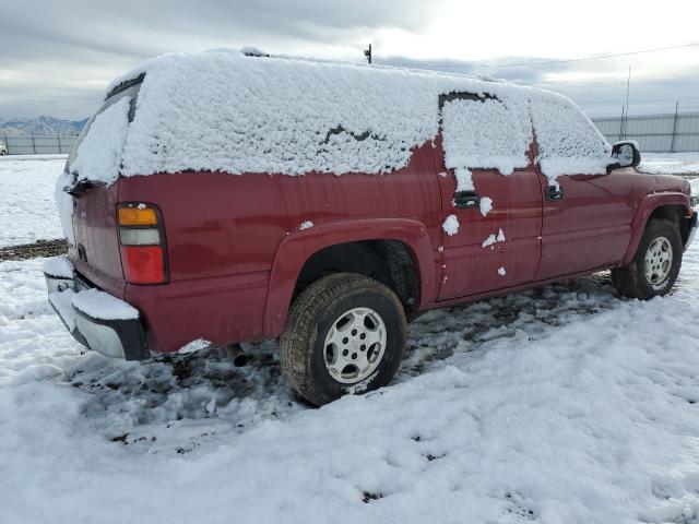 3GNFK16Z06G226051 - 2006 CHEVROLET SUBURBAN K RED photo 3