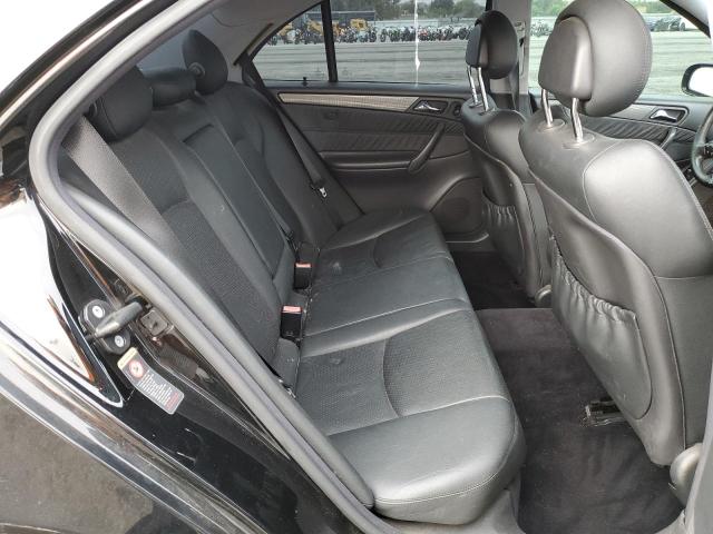WDBRF61J71F112999 - 2001 MERCEDES-BENZ C 240 შავი ფოტო 10