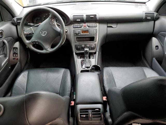 WDBRF61J71F112999 - 2001 MERCEDES-BENZ C 240 შავი ფოტო 8