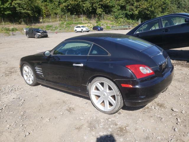 1C3AN69L14X006073 - 2004 CHRYSLER CROSSFIRE LIMITED BLACK photo 2